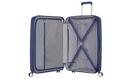 Organisation intérieure avec une poche  zippée supplémentaire