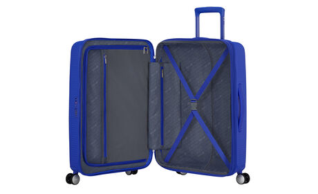 Organisation intérieure avec une poche  zippée supplémentaire