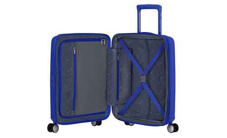 Organisation intérieure avec une poche  zippée supplémentaire