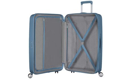 Organisation intérieure avec une poche  zippée supplémentaire