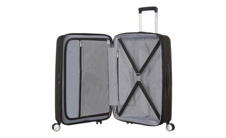 Organisation intérieure avec une poche  zippée supplémentaire