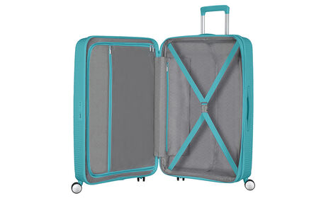 Organisation intérieure avec une poche  zippée supplémentaire