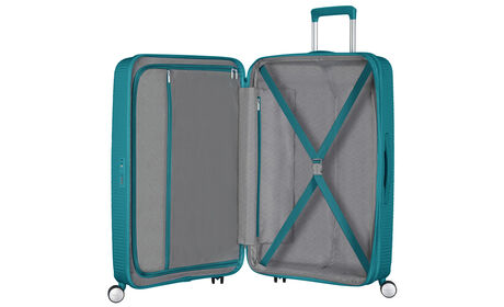 Organisation intérieure avec une poche  zippée supplémentaire