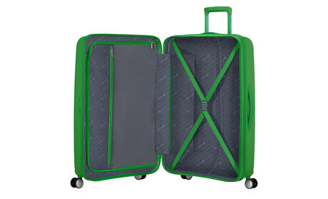 Organisation intérieure avec une poche  zippée supplémentaire