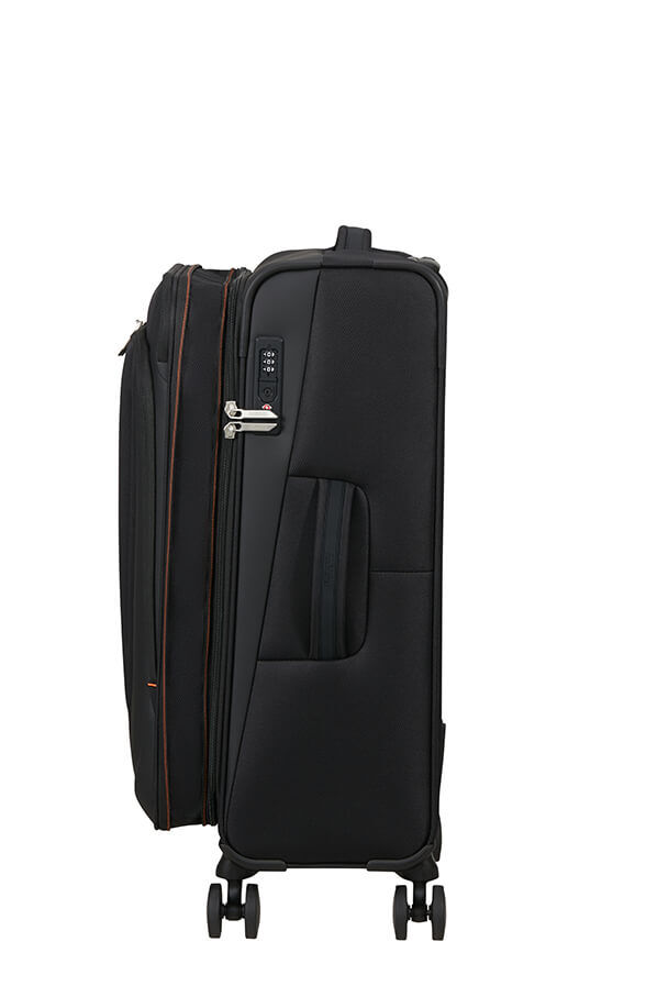 American Tourister Wanderlite Spinner EXP TSA M  Shadow Black