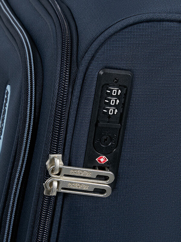 American Tourister Cloudrider Spinner TSA S  Sky Navy