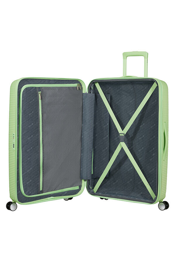 American Tourister SoundBox Spinner TSA Expandable 77cm  Kiwi Green
