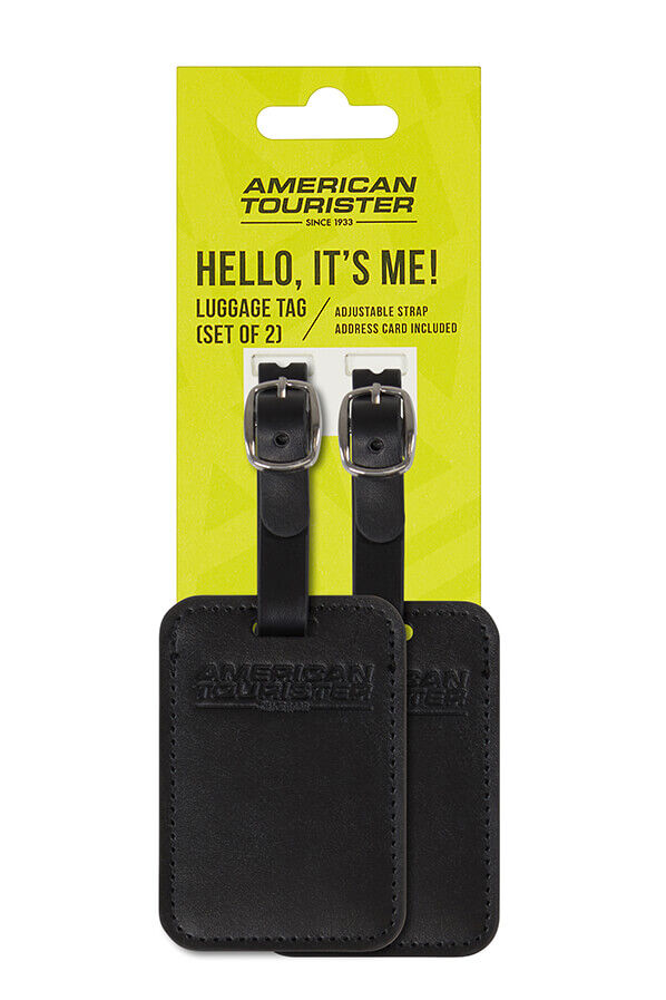 American Tourister American Tourist. Ta Luggage Tag X2  Zwart