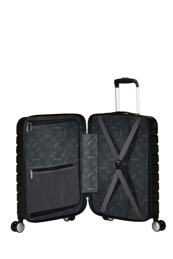 American Tourister Flashline SPIN. 55/20 FRONTLOADER  Shadow Black