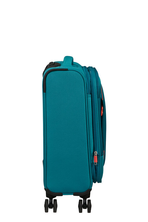 American Tourister Pulsonic Spinner Expandable 55cm  Stone Teal