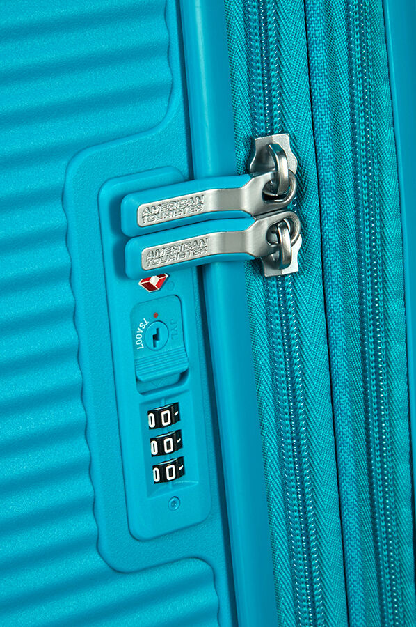 American Tourister Soundbox Spinner extensible 77cm Summer Blue
