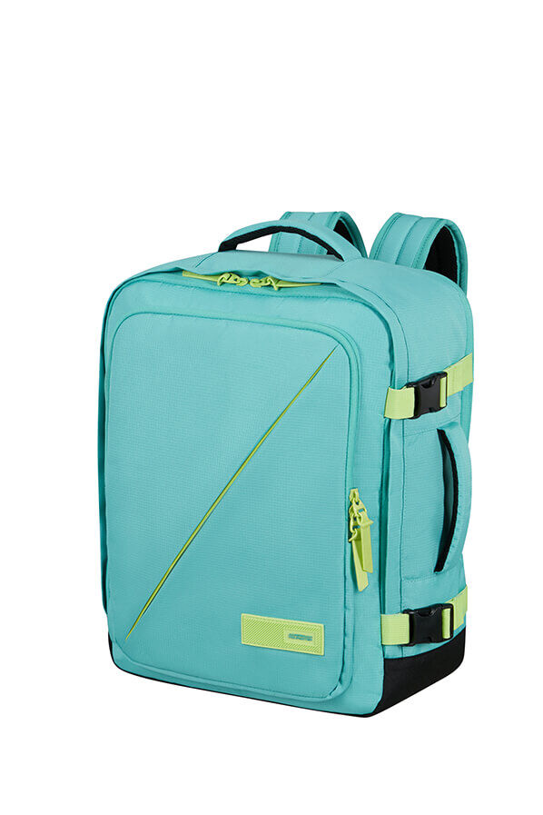 American Tourister Take2cabin Casual Backpack MS  Dusty Turquoise/Lime