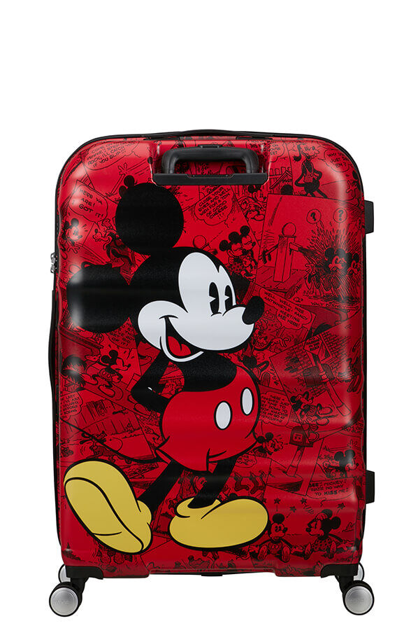 American Tourister Disney Wavebreaker Spinner TSA Disney Fl 77cm  Mickey Comics Red