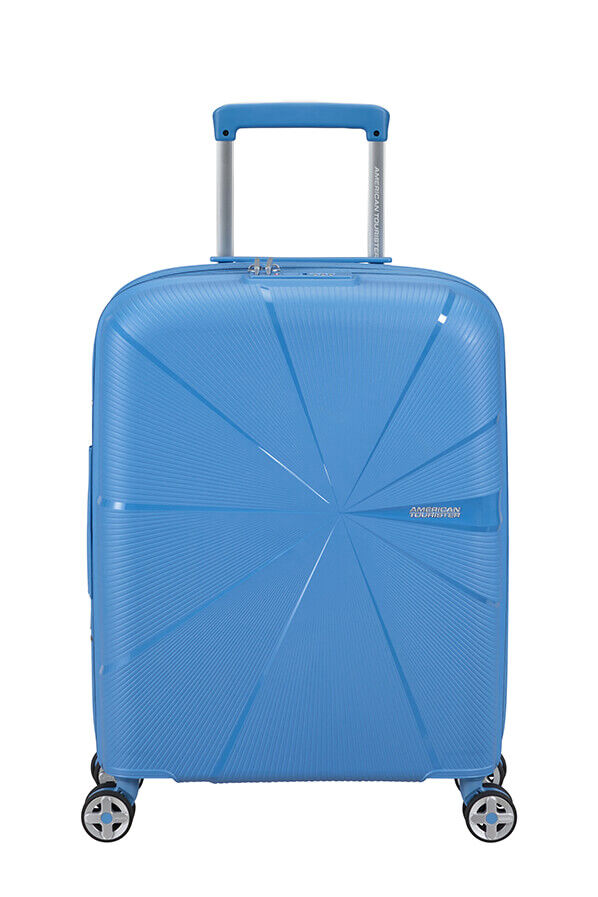 American Tourister Starvibe Spinner Expandable TSA 55cm Tranquil Blue