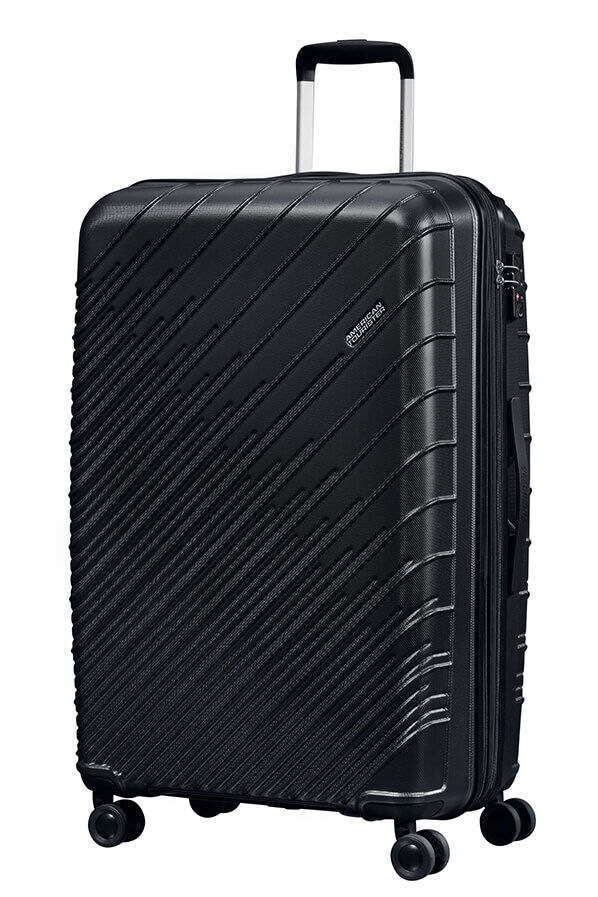 American Tourister Speedstar Spinner 77/28 Exp Tsa  Zwart