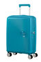 American Tourister Soundbox Spinner uitbreidbaar 55cm Summer Blue