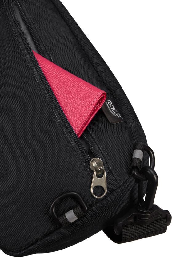 American Tourister Brightup Sling Bag Zip  Noir