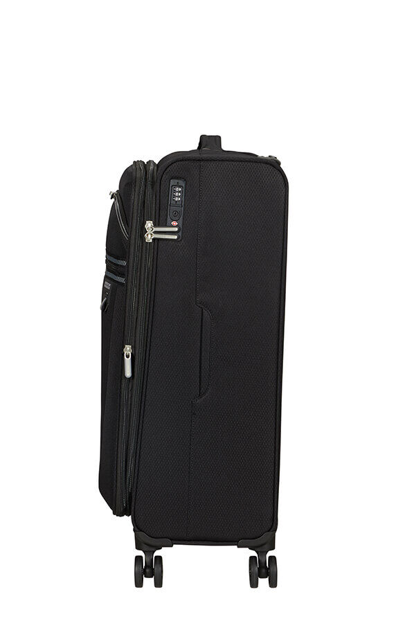 American Tourister Aerospin Spinner Expandable M  Zwart