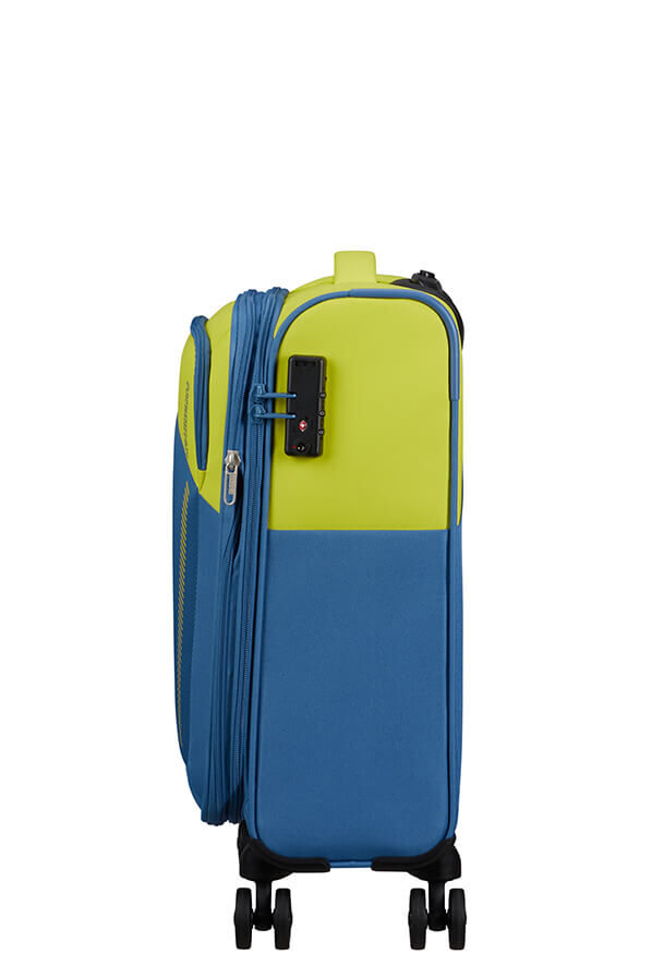 American Tourister Daring Dash Spinner Expandable TSA S  Lime/Coronet