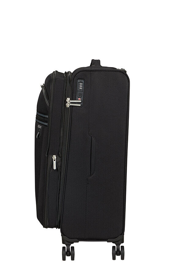 American Tourister Aerospin Spinner Expandable M  Zwart