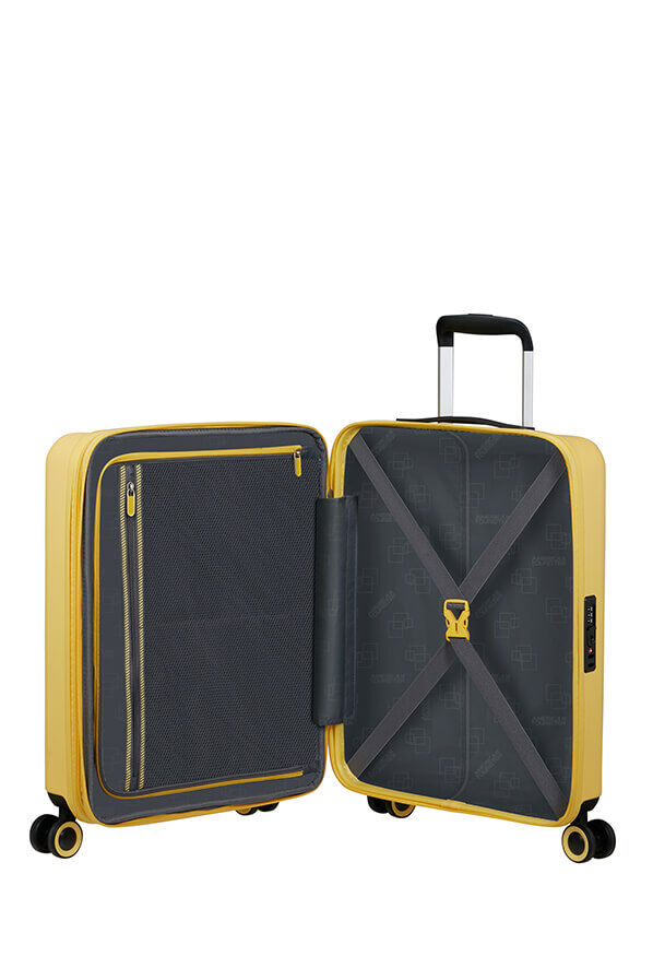 American Tourister Dynabelt Spinner EXP TSA 55cm  Jaune soleil