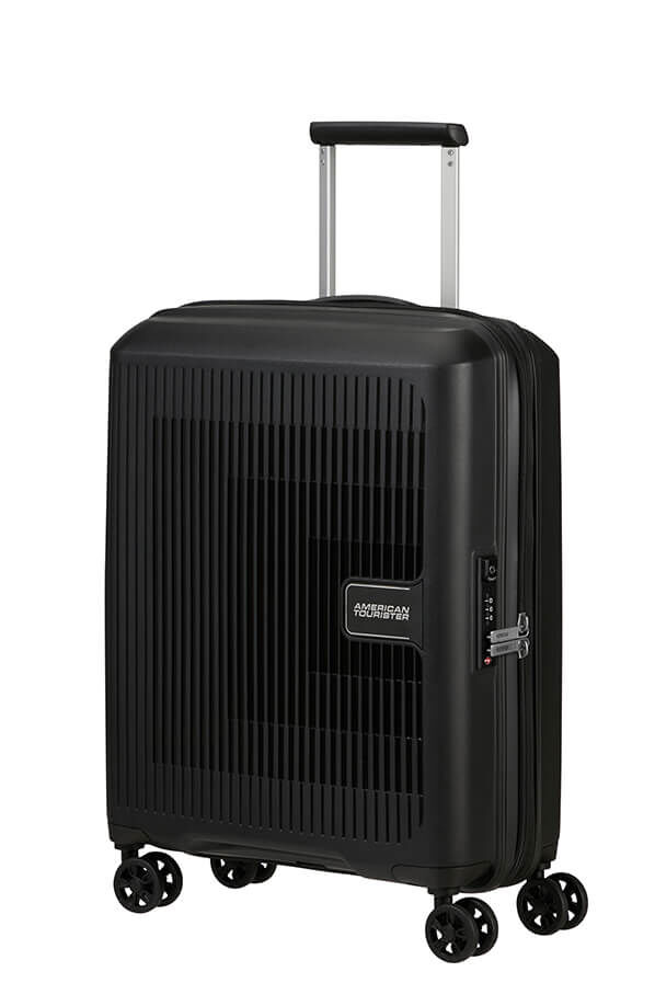 American Tourister Aerostep Spinner 55/20 Exp Tsa 55cm  Zwart