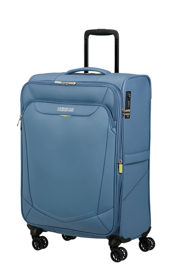 SummerRide Bagage moyen s&eacute;jour | American Tourister SummerRide Spinner M EXP TSA SP 69cm  Coronet Blue
