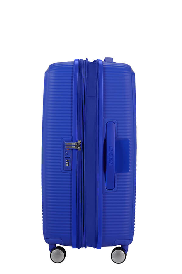 American Tourister SoundBox Spinner Expandable 67cm  Cobalt Blue