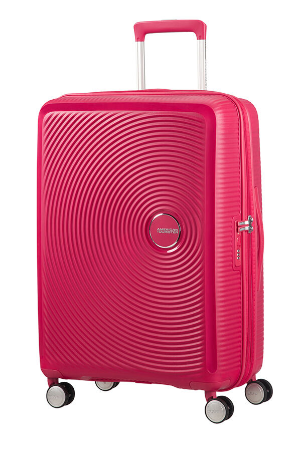 SoundBox Middelgrote ruimbagage | American Tourister Soundbox Spinner uitbreidbaar 67cm Lightning Pink