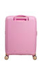 American Tourister Soundbox Spinner TSA Expandable 55cm  Pearl Pink/Gold