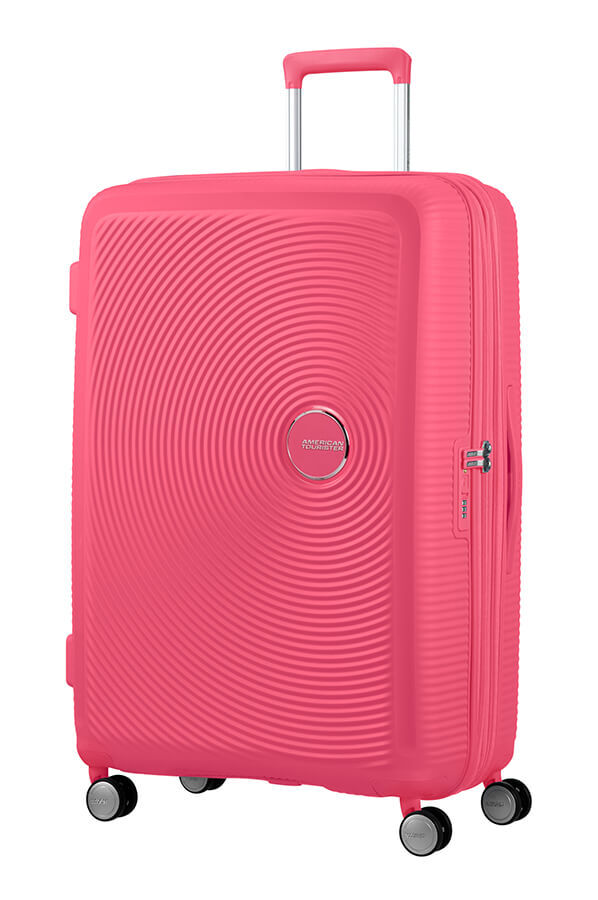 American Tourister Soundbox Spinner Expandable 77cm  Hot Pink