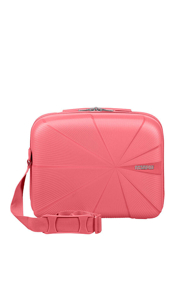 American Tourister StarVibe Beauty Case Sun Kissed Coral