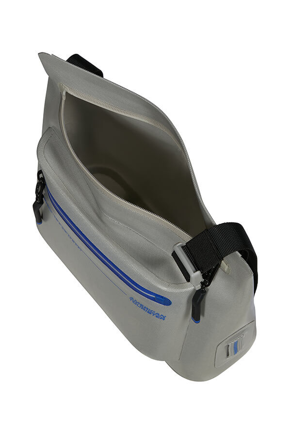 Colourdry Schoudertas M | American Tourister Colourdry Shoulder Bag M  Glacial Silver