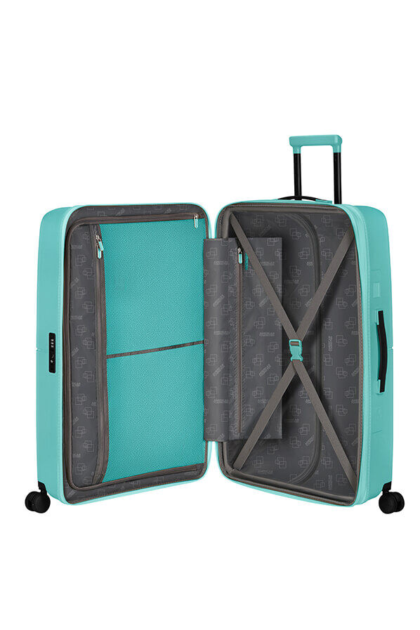 American Tourister DashPop Spinner Expandable TSA 77cm Aqua Sky