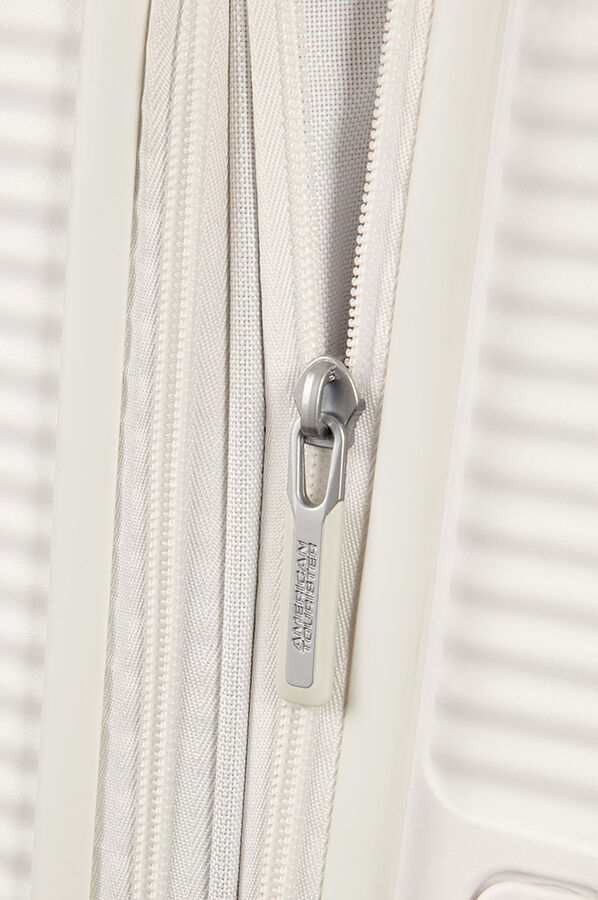 American Tourister Soundbox Spinner uitbreidbaar 77cm Pure White