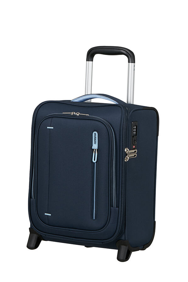 American Tourister Cloudrider Upright Underseater Tsa  Sky Navy