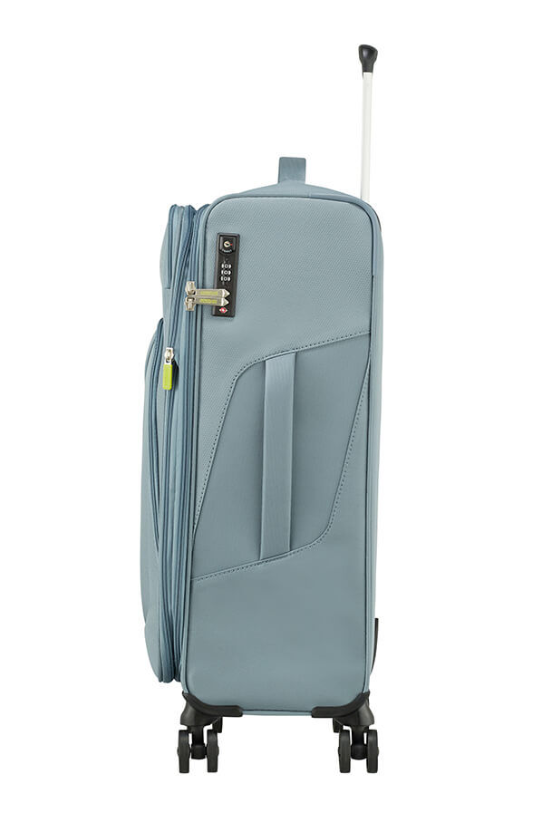 American Tourister Summerfunk Spinner Exp TSA 67cm  Gris M&eacute;tallique