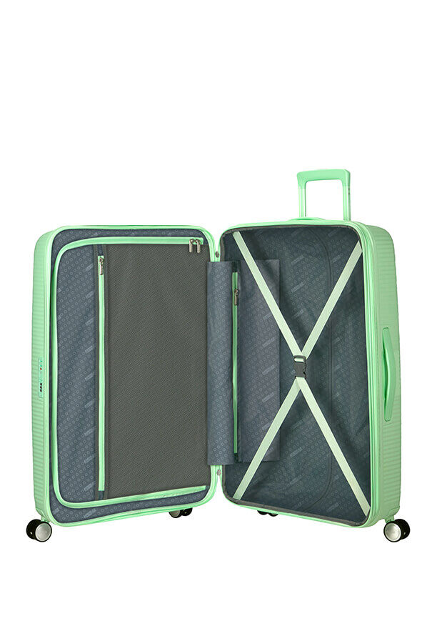 American Tourister SoundBox Spinner TSA Expandable 77cm  Pastel Green