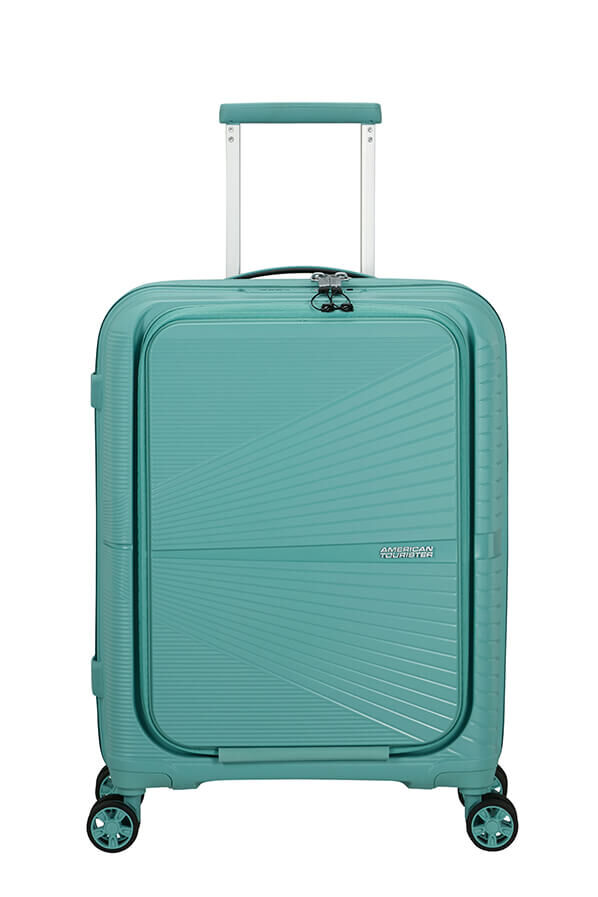 American Tourister Airconic Spinner Frontloader 15.6' 55cm  Dusty Turquoise