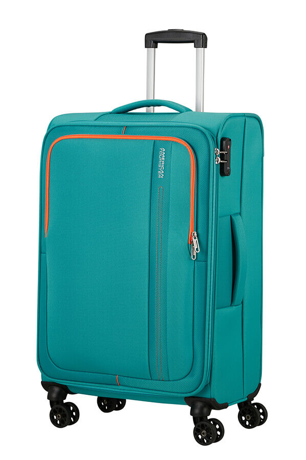 American Tourister Sea Seeker Spinner 68/25 Tsa 68cm  Vert marine
