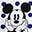 Mickey Blue Dots