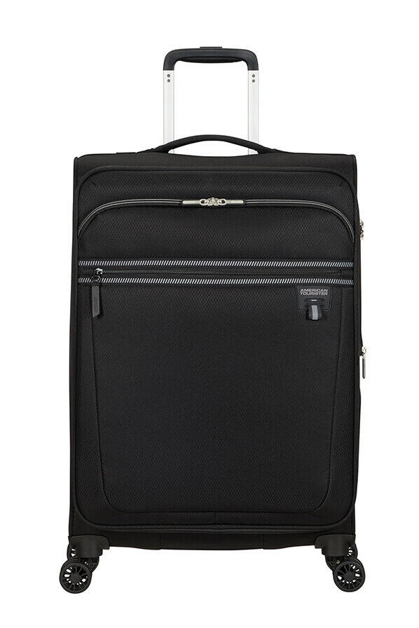 American Tourister Aerospin Spinner Expandable M  Zwart