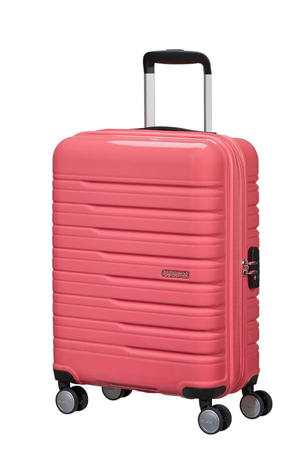 American Tourister Flashline Pop Spinner Exp TSA 55cm  Rose corail