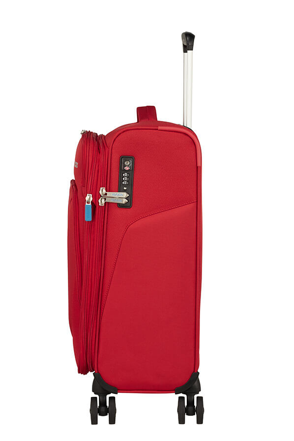 American Tourister Summerfunk Spinner Exp TSA 55cm  Rouge