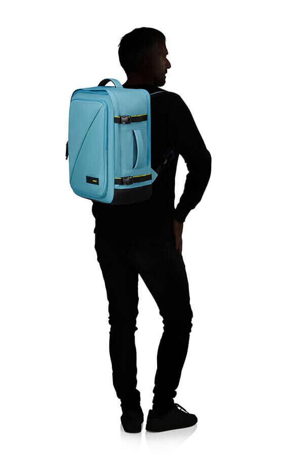 American Tourister Take2cabin Casual Backpack M  Bleu Vent