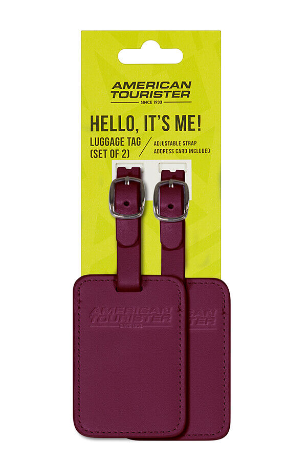 Luggage Tags Bagagelabel &ndash; Set van 2 stuks