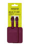 Luggage Tags Bagagelabel &ndash; Set van 2 stuks
