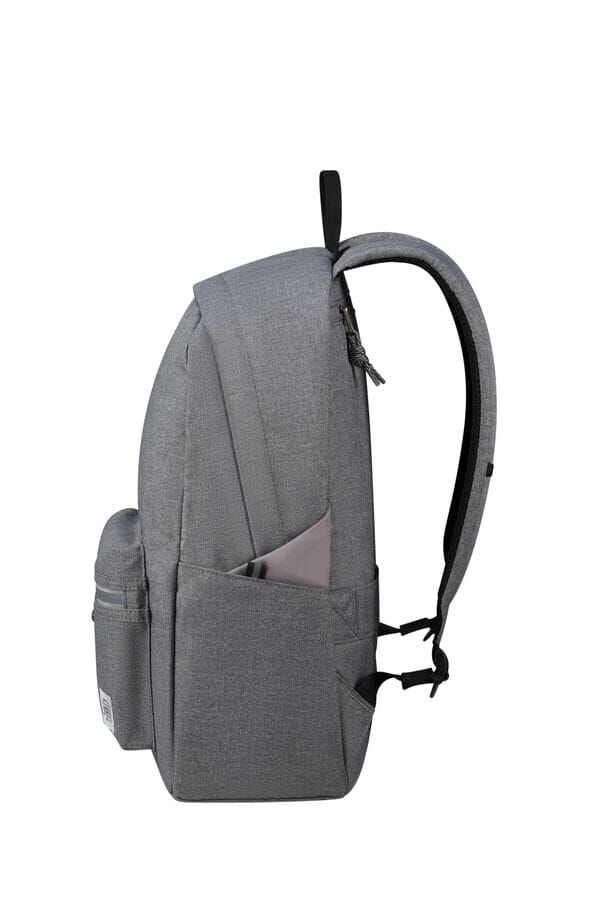 American Tourister Brightup Backpack Zip  Grey Melange