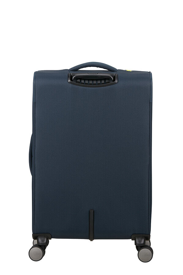 American Tourister Wanderlite Spinner EXP TSA M  Bleu marine fonc&eacute;
