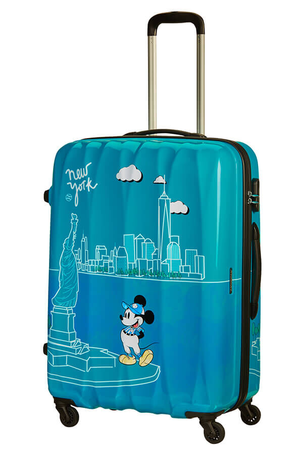 Disney Legends Large Check-in Mickey Mouse Rolling Luggage Belgium